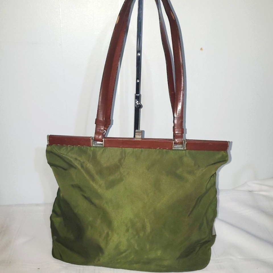 Prada Auth Vintage Shoulder Bag